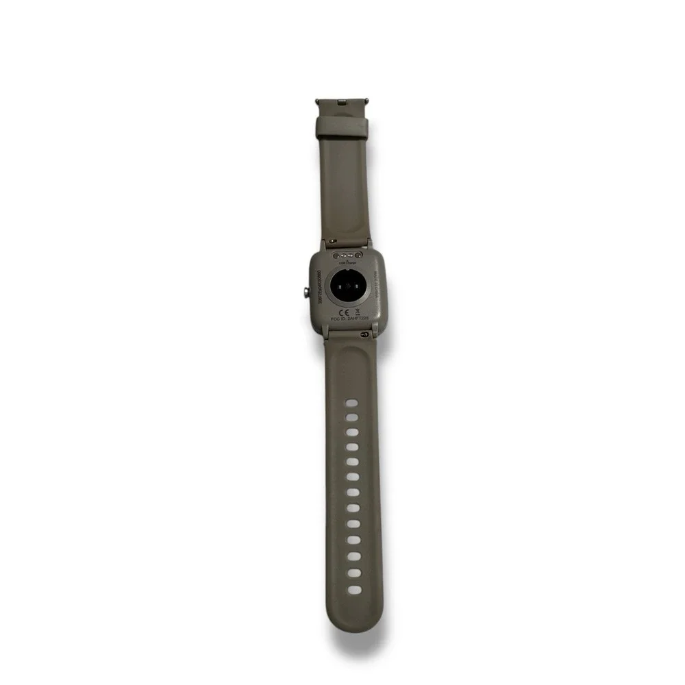 Fitpolo Smart Watch Unisex Gray + Gray Silicone Band - No Charger‎